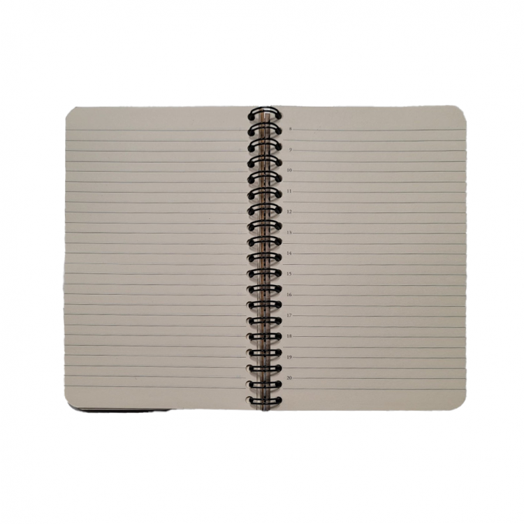 Тетратка А6 со спирала и ластик