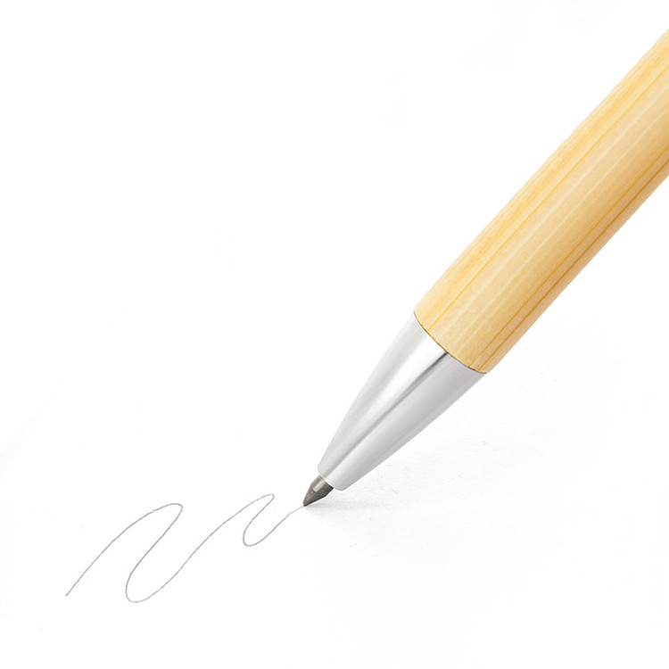 Еко сет пенкало и вечен молив, бамбус