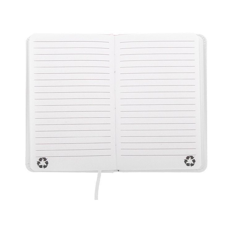 Тефтер А6 со ластик, 100л. во линии рец.