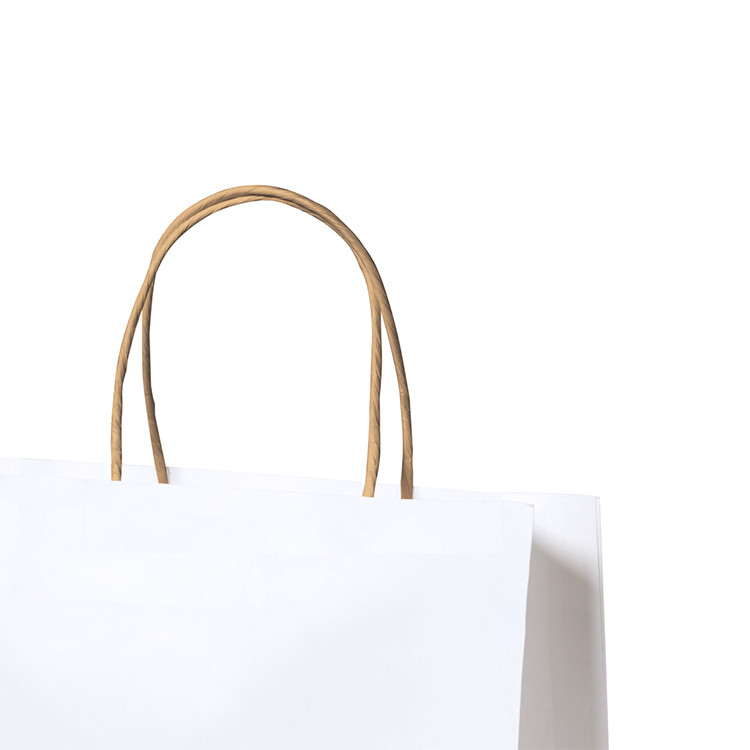 Хартиена кеса 220х230х90мм бела