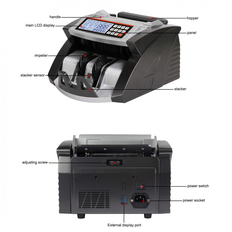 Бројач за банкноти AL-6000 / WIZ6000