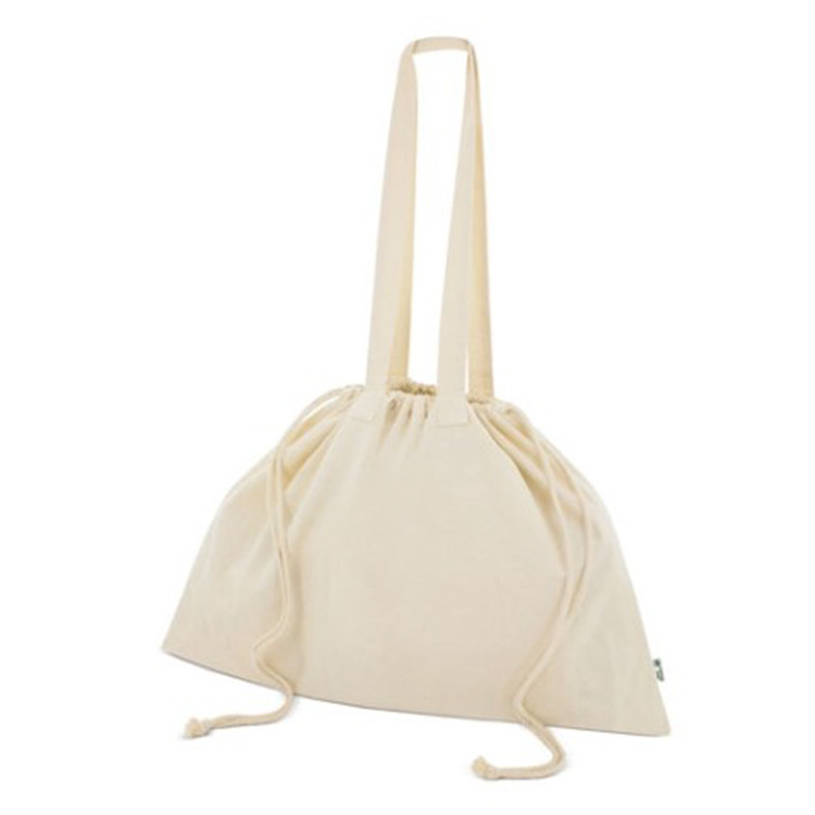 Торба со долга рачка 53x37 памучна со врвка 180гр