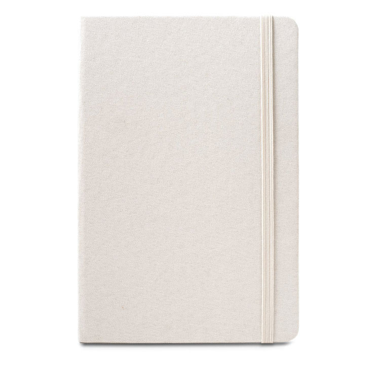 Тефтер А5 со ластик, рециклиран 96л. линија