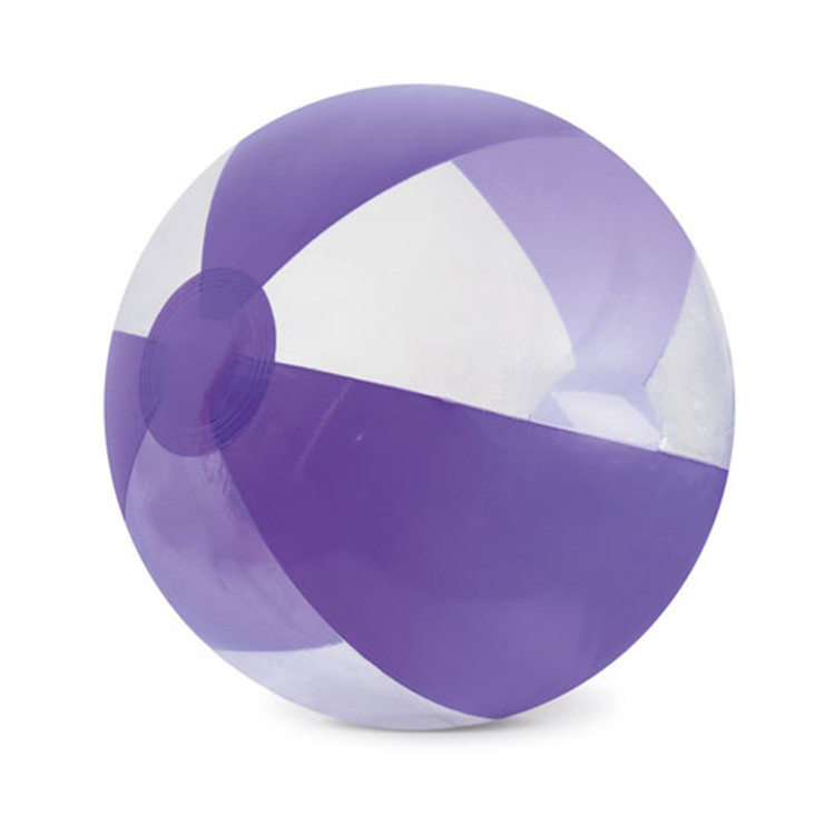 Топка за на плажа транспарентна 22cm Santa