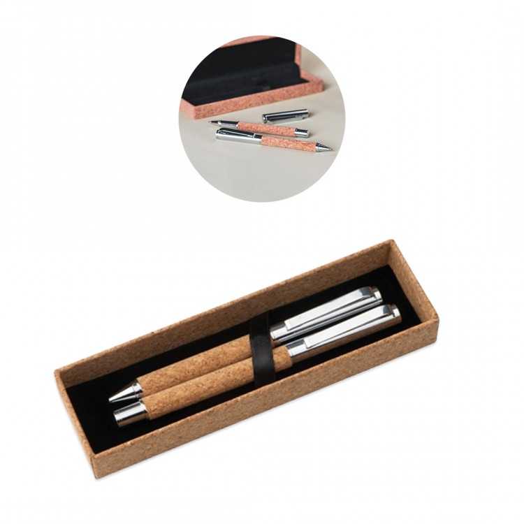 Сет пенкала хемиско и ролер метал со плута