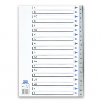 ПВЦ разделник A-Z