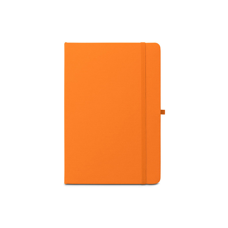 Тефтер рециклиран А5 со ластик 80л. линија