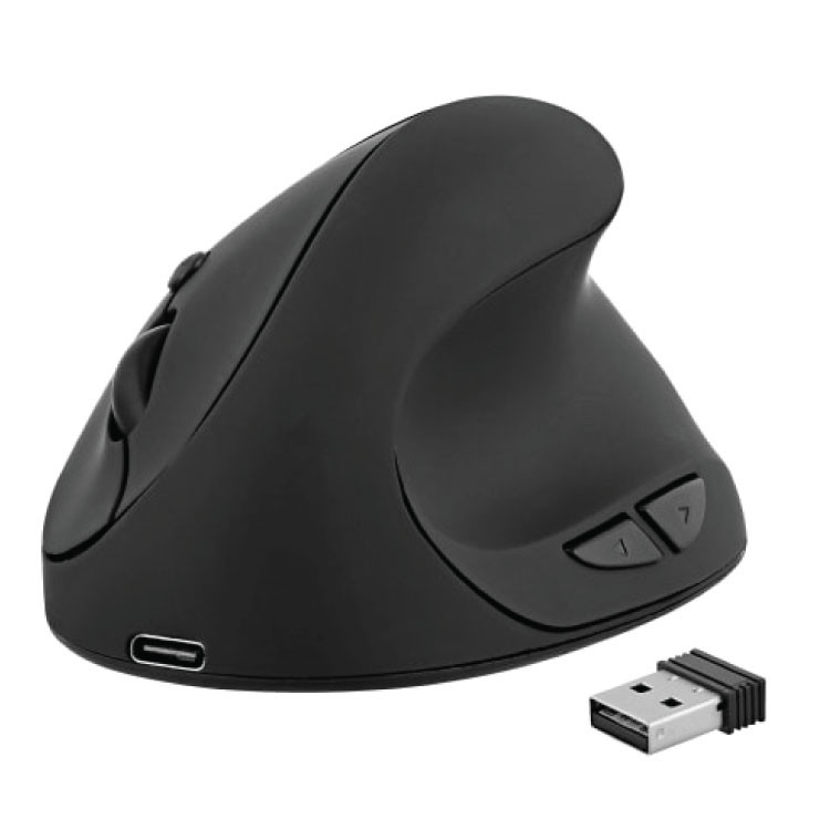 Маус безжичен ергономски TNB mini rechargeable