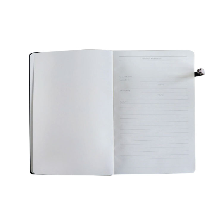 Тефтер Б5 со закопчување, 120л. линија