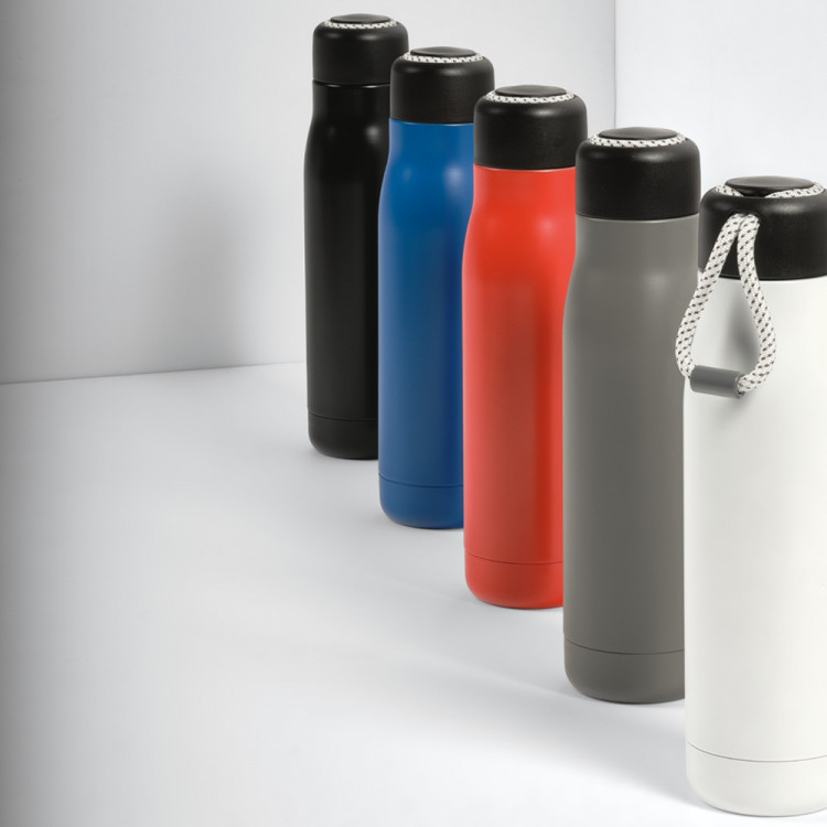 Еко термос метален 540мл, рециклиран инокс