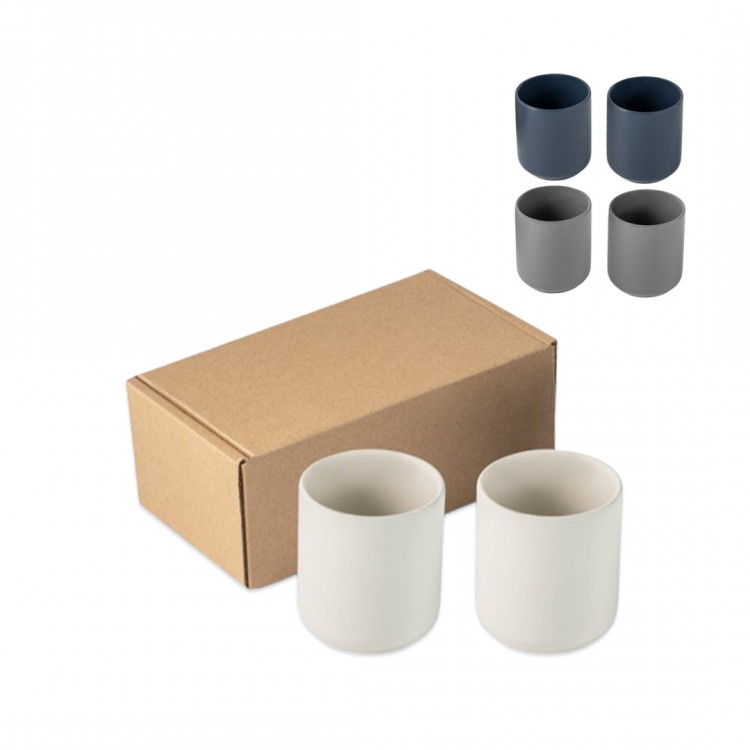 Чаши керамички сет 1/2, 280мл