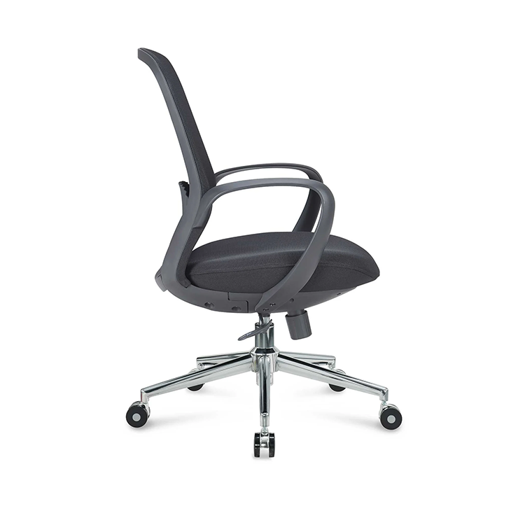 Канцелариска столица Egg W хром