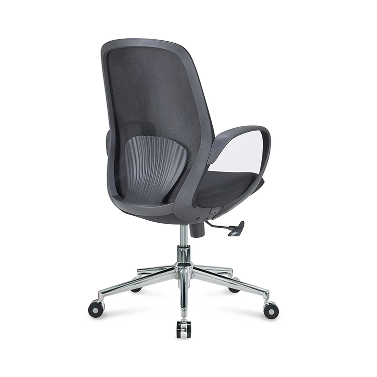 Канцелариска столица Egg W хром