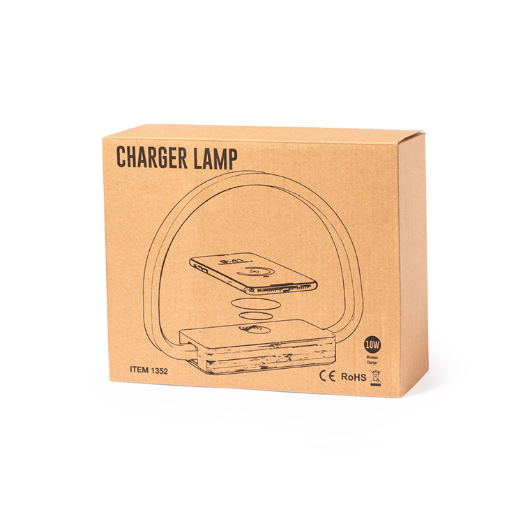 Лампа за на биро со бежичен полнач 10W, мултифункц