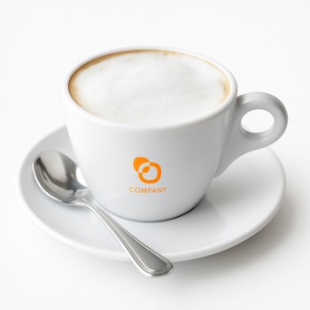 Чаша за макијато, сет 6/1 со принт во една боја