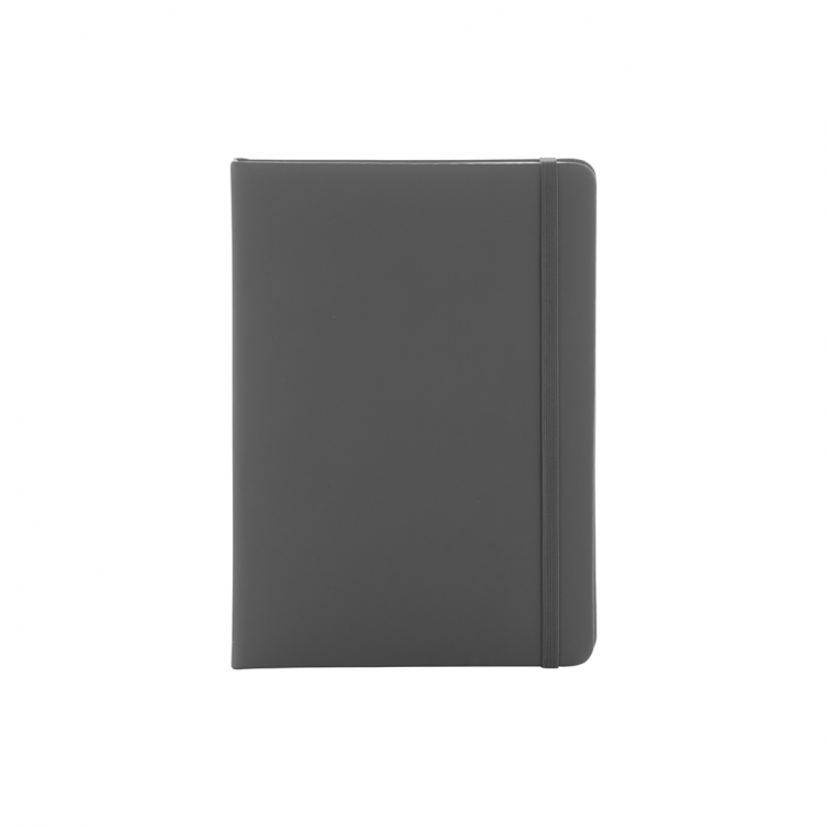 Тефтер А5 со ластик, рециклирани 100л. линија