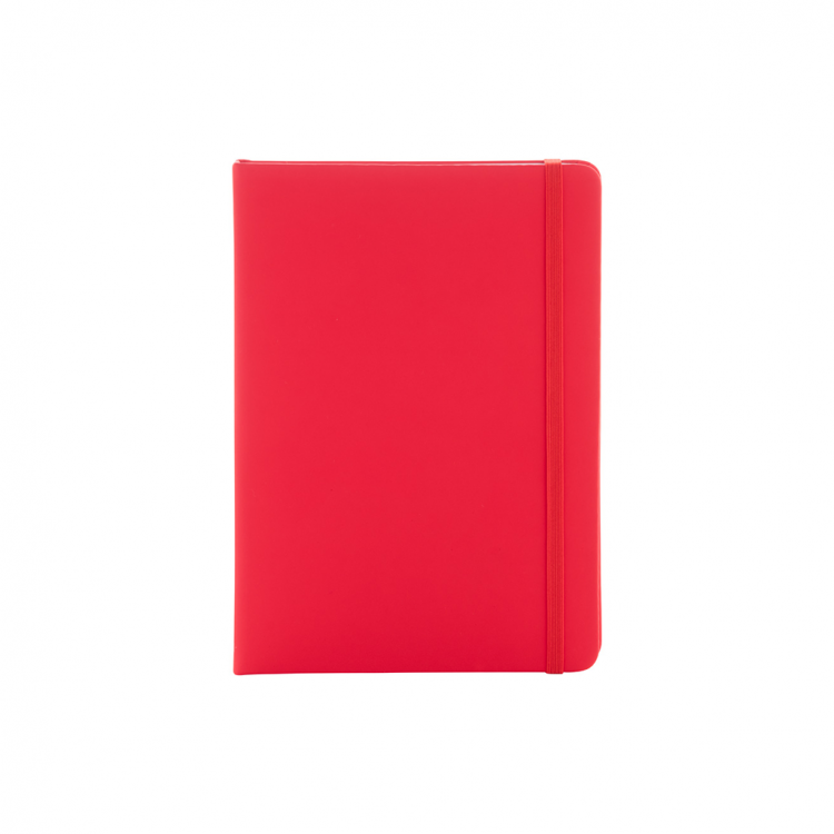 Тефтер А5 со ластик, рециклирани 100л. линија