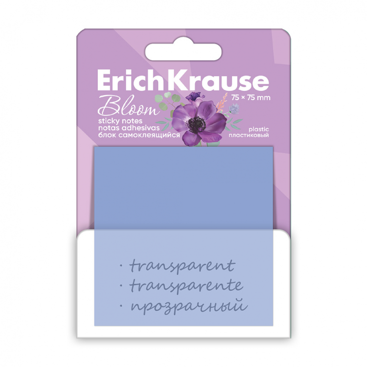 Самолепливи пвц ливчиња 75х75 транспарент Пастел