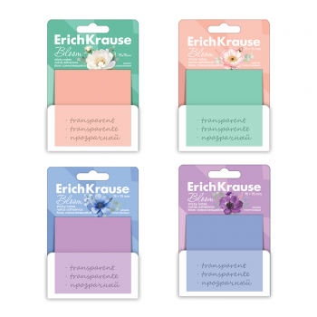 Самолепливи пвц ливчиња 75х75 транспарент Пастел