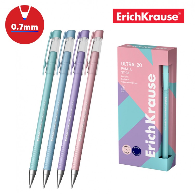 Пенкало Ултра - 20 Пастел Erich Krause