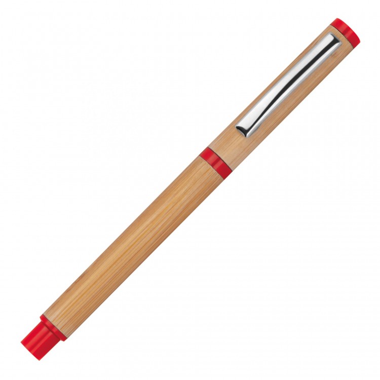 Еко сет пенкала хемиско и ролер, бамбус со тач