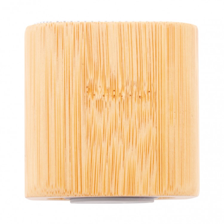 Еко звучник блутут бамбус коцка