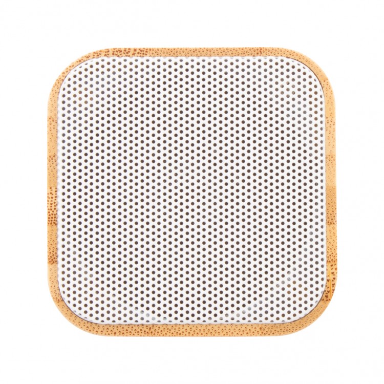 Еко звучник блутут бамбус коцка