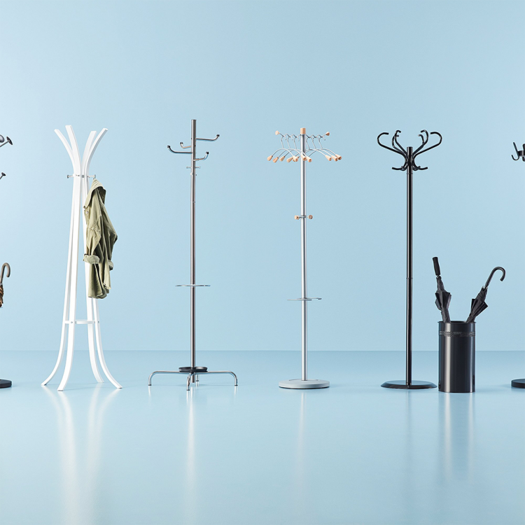 Корпа за чадори метална &oslash;26х46см