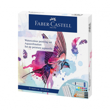 Темперни боици 1/18 Faber Castel, 5мл со шаблон