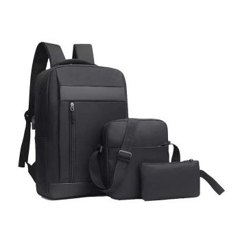 Сет ранец за лаптоп, ташна и несесер Касабланка