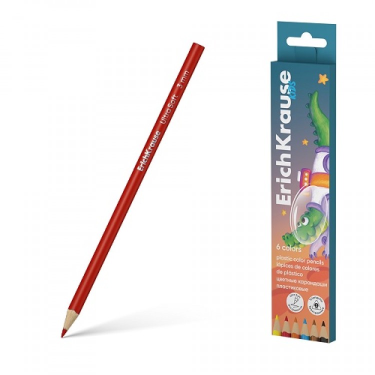 Боици дрвени 1/6 триаголни Erich Krause