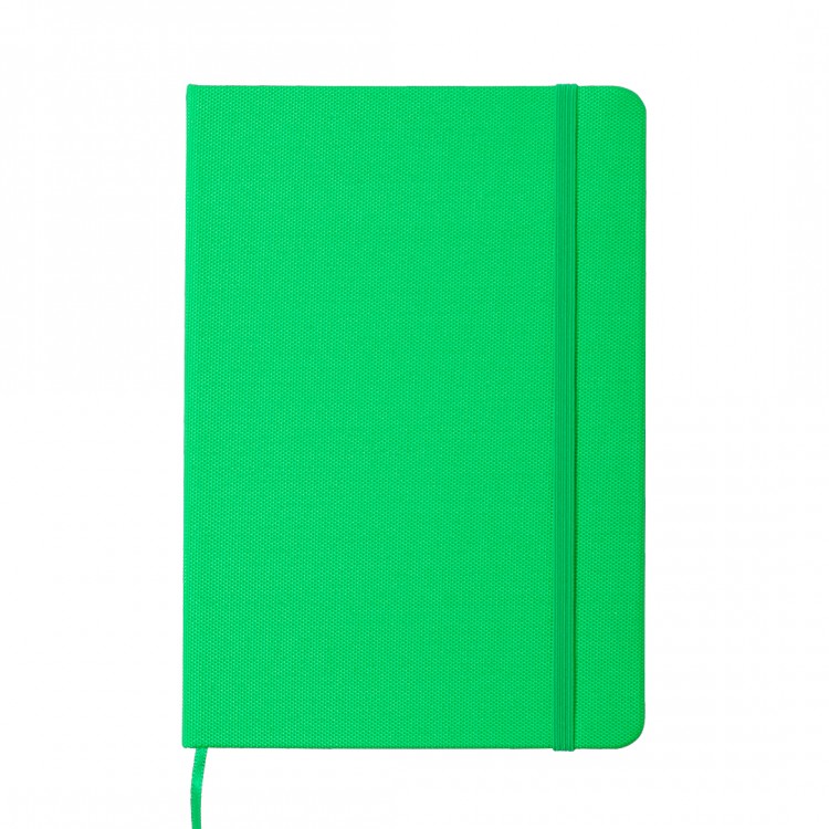 Еко тефтер А5, корица RPET полиестер, 80л линија