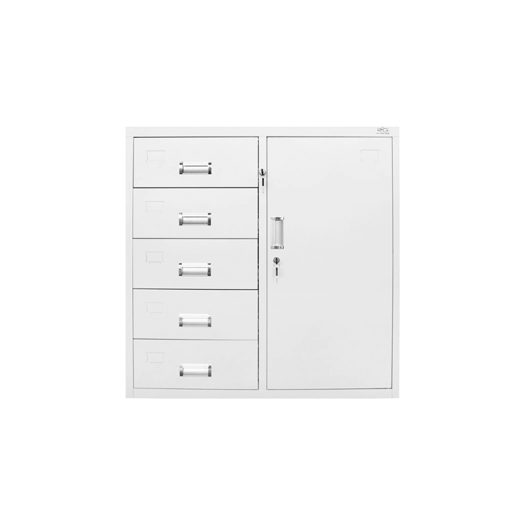 Архивски ормар метален со 5 фиоки 