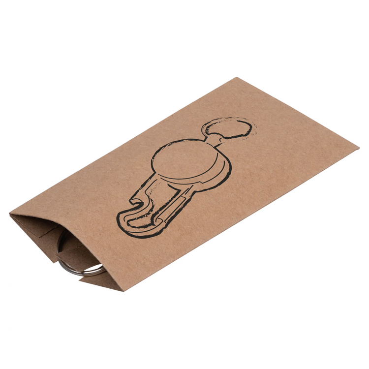 Држач за беџ јојо со карабин отворач метален 