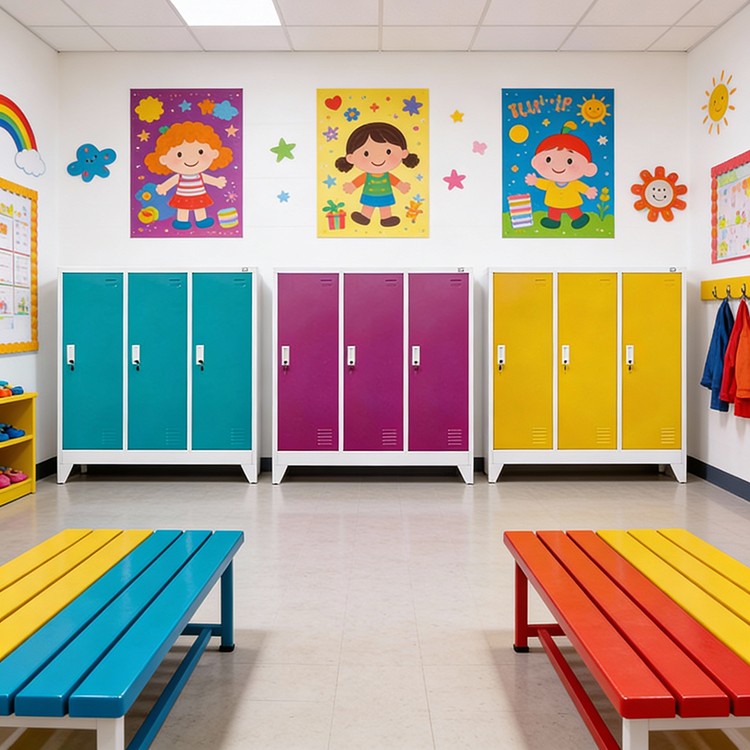 Гардеробер троен колор 120/40/120 