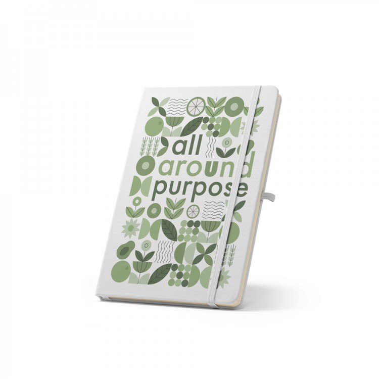 Еко тефтер А5, RPET полиестер, 80л линија, субли