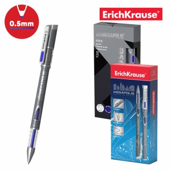 Пенкало гел Megapolis Erich Krause 