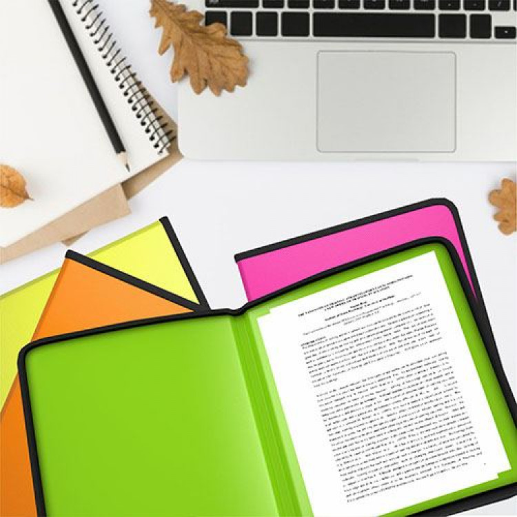 Папка со патент А4 1см Неон Erich Krause