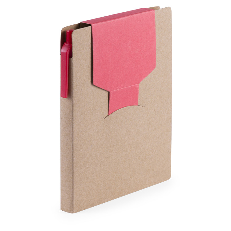 Еко сет со самолепливи ливчиња + пенкало