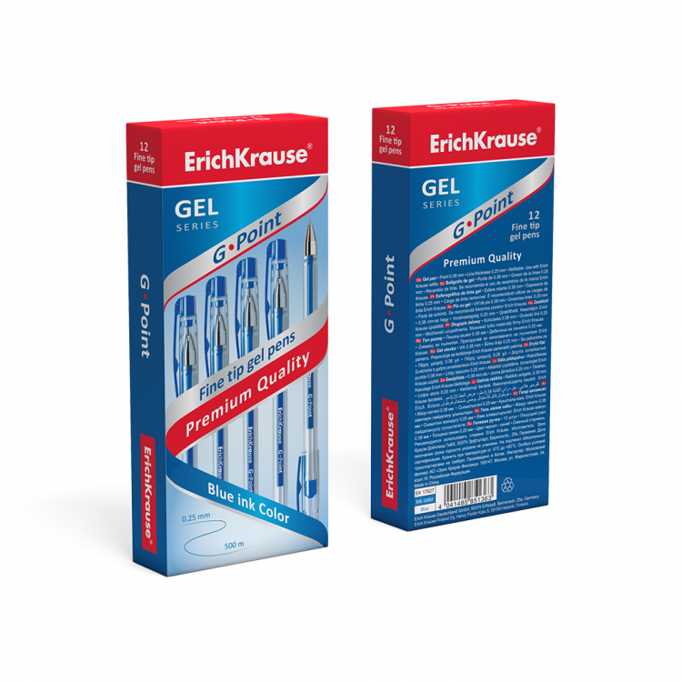 Пенкало гел Г-поинт Erich Krause