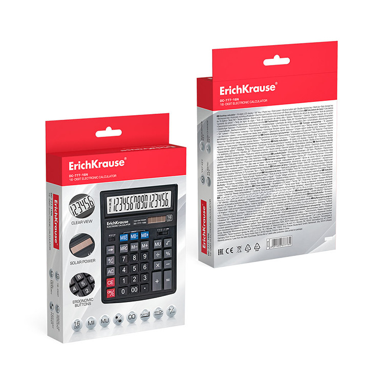 Калкулатор ДЦ 777 , 16 бројки Erich Krause
